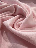Pale Pink Viscose Linen Blend