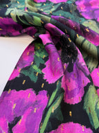 Gilded Blooms Gold Lurex Viscose