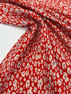 Wild Blossom Lyocell - Red