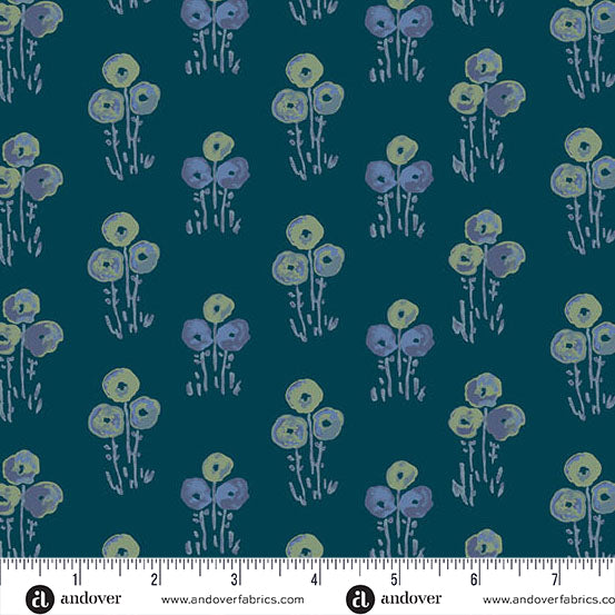 Mystic Meadow by Nancy Rink for Andover Fabrics 5 Inch Charm Pack