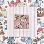 Camelot Fabrics - Tea And Poetry - Afternoon Tea 49240601