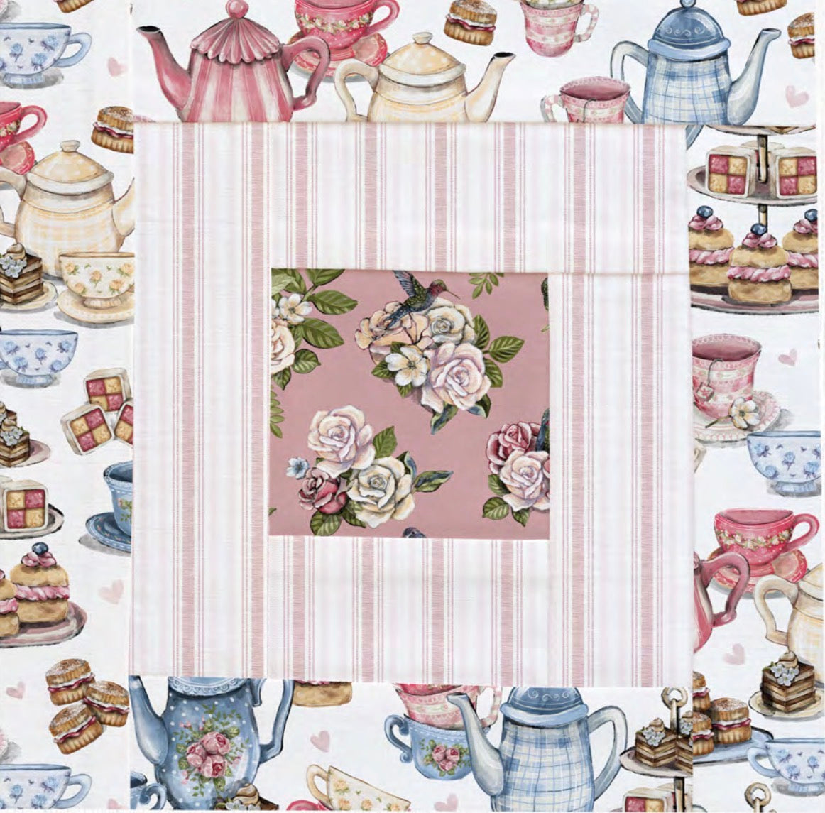 Camelot Fabrics - Tea And Poetry - Afternoon Tea 49240601