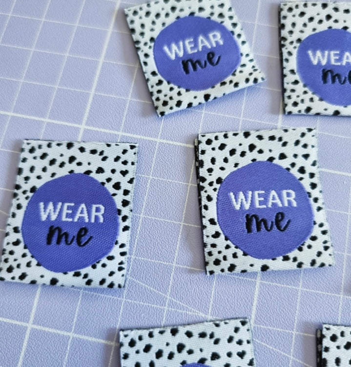 Sew Anonymous x 8 “Wear Me” Woven Labels