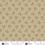 Ayla - Grid Flower Wheat A-1723-N Max and Louise For Andover Textiles Fat Quarter