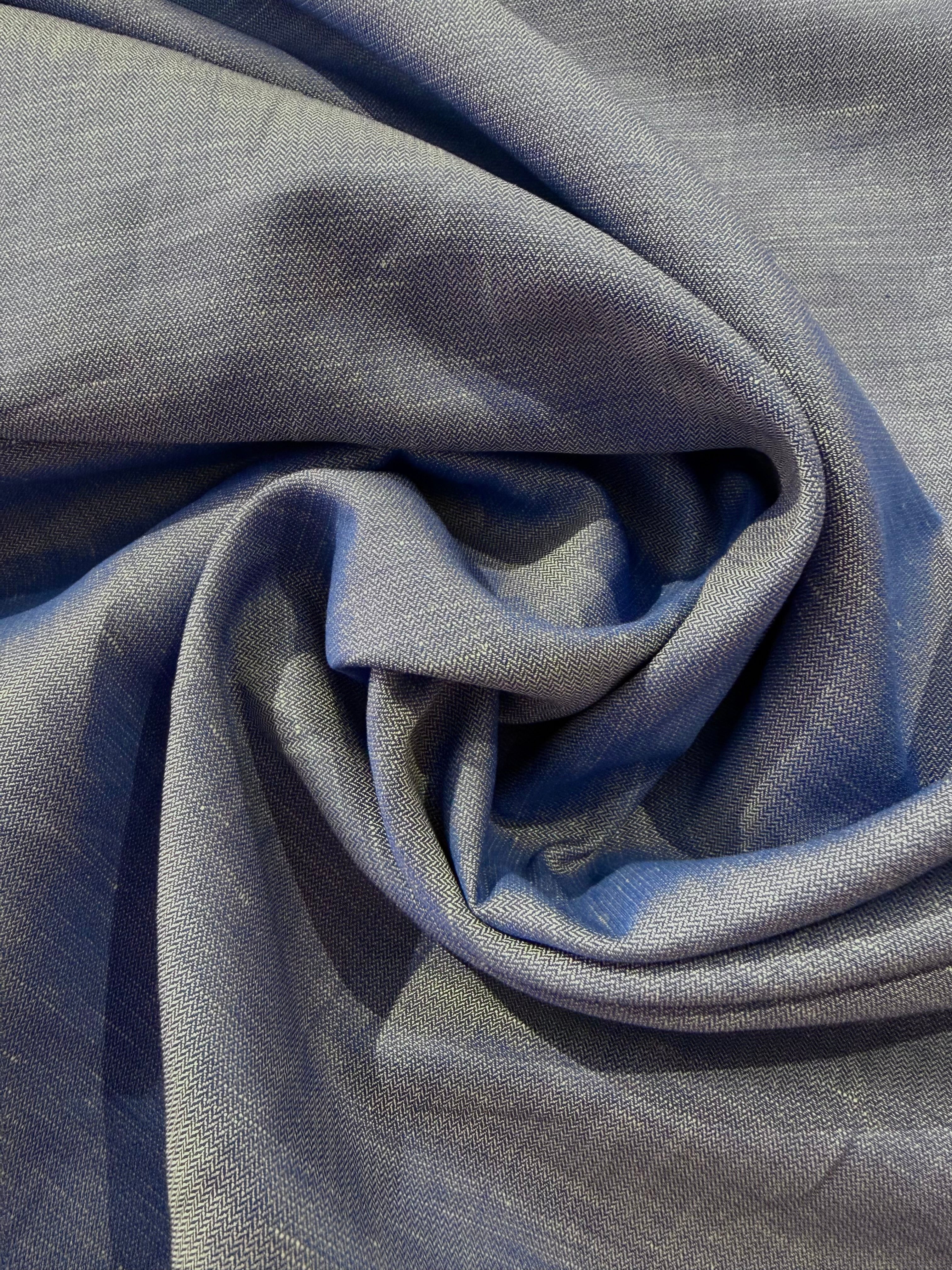 Ocean Blue Cotton/Linen Blend