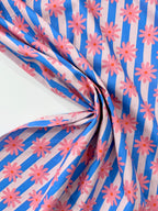 Daisy Stripe EXCLUSIVE - PURE 100% Organic Cotton By Lady McElroy