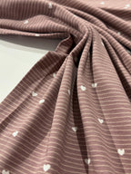 Straight To The Heart Cotton Jersey