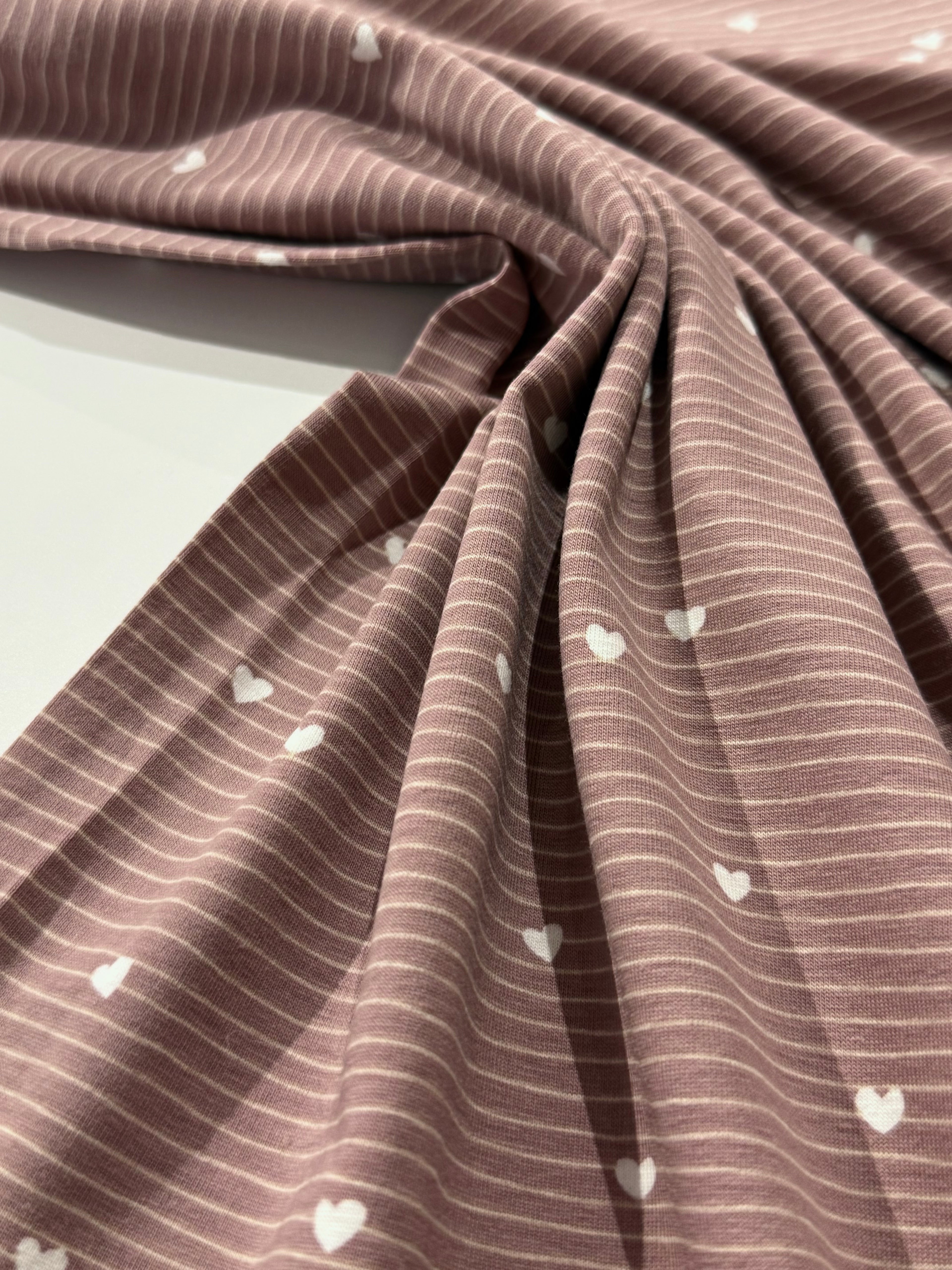 Straight To The Heart Cotton Jersey