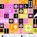 Ghostly Garden 5 Inch Charm Pack By KP Creates for Andover Fabrics
