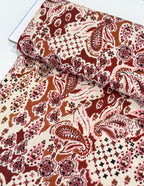 Paisley Viscose Blend Deadstock