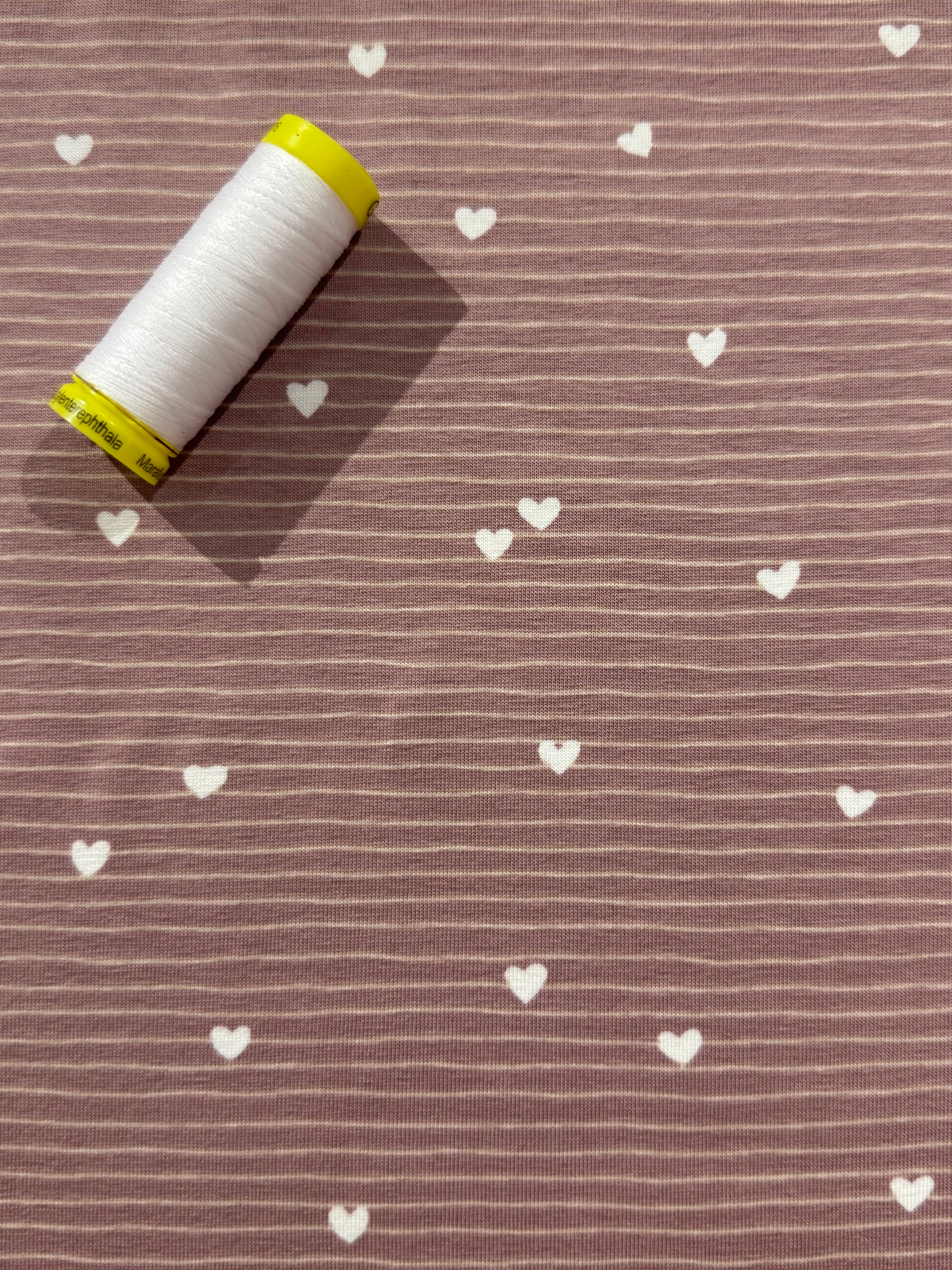 Straight To The Heart Cotton Jersey