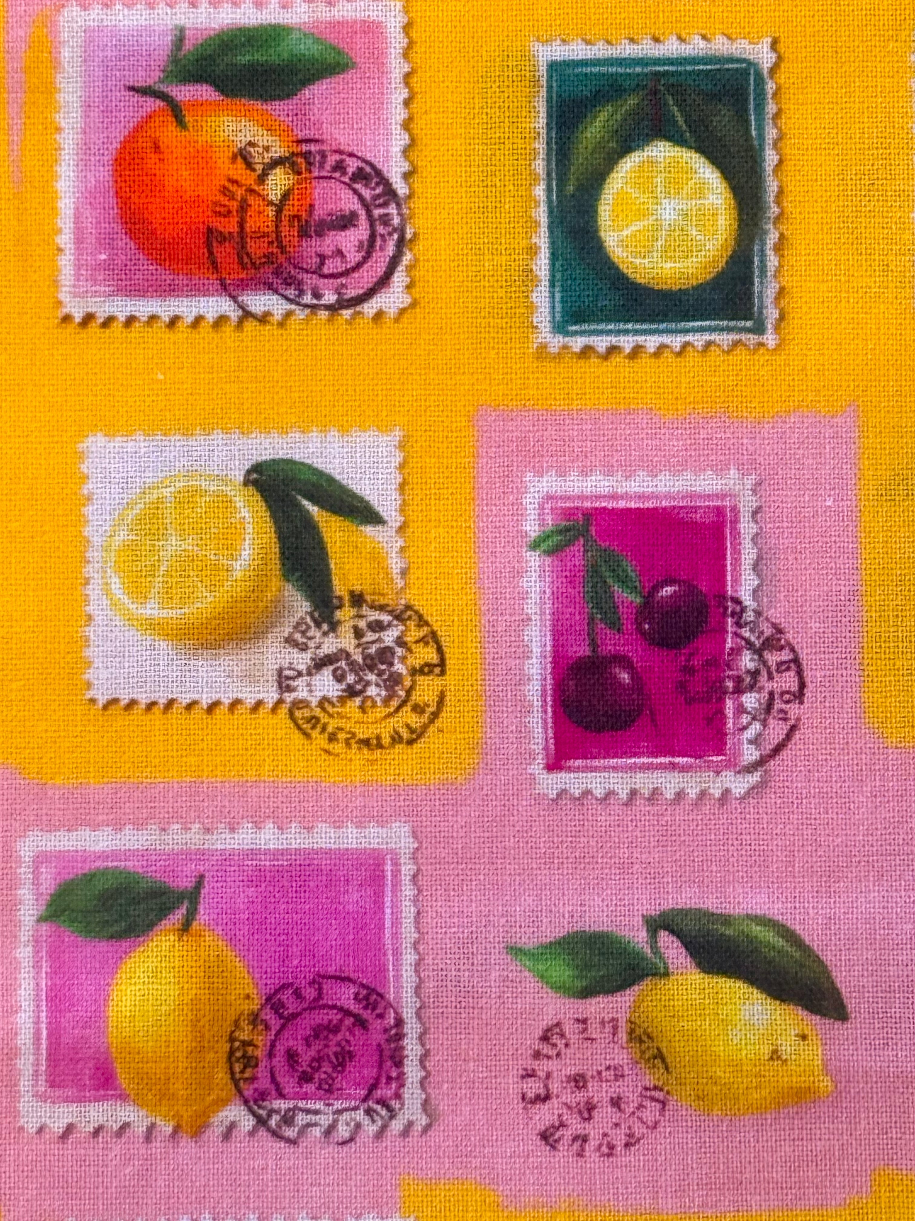 Stamp Of Approval Cotton 50cm Remnant