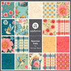 Sparrow Falls Afternoon Tea Deep Prussian A-10390-B By Andover Fabrics