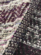 Damson Bouclé Tweed – Deadstock