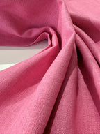 Candy Pink Ex Designer Linen Viscose