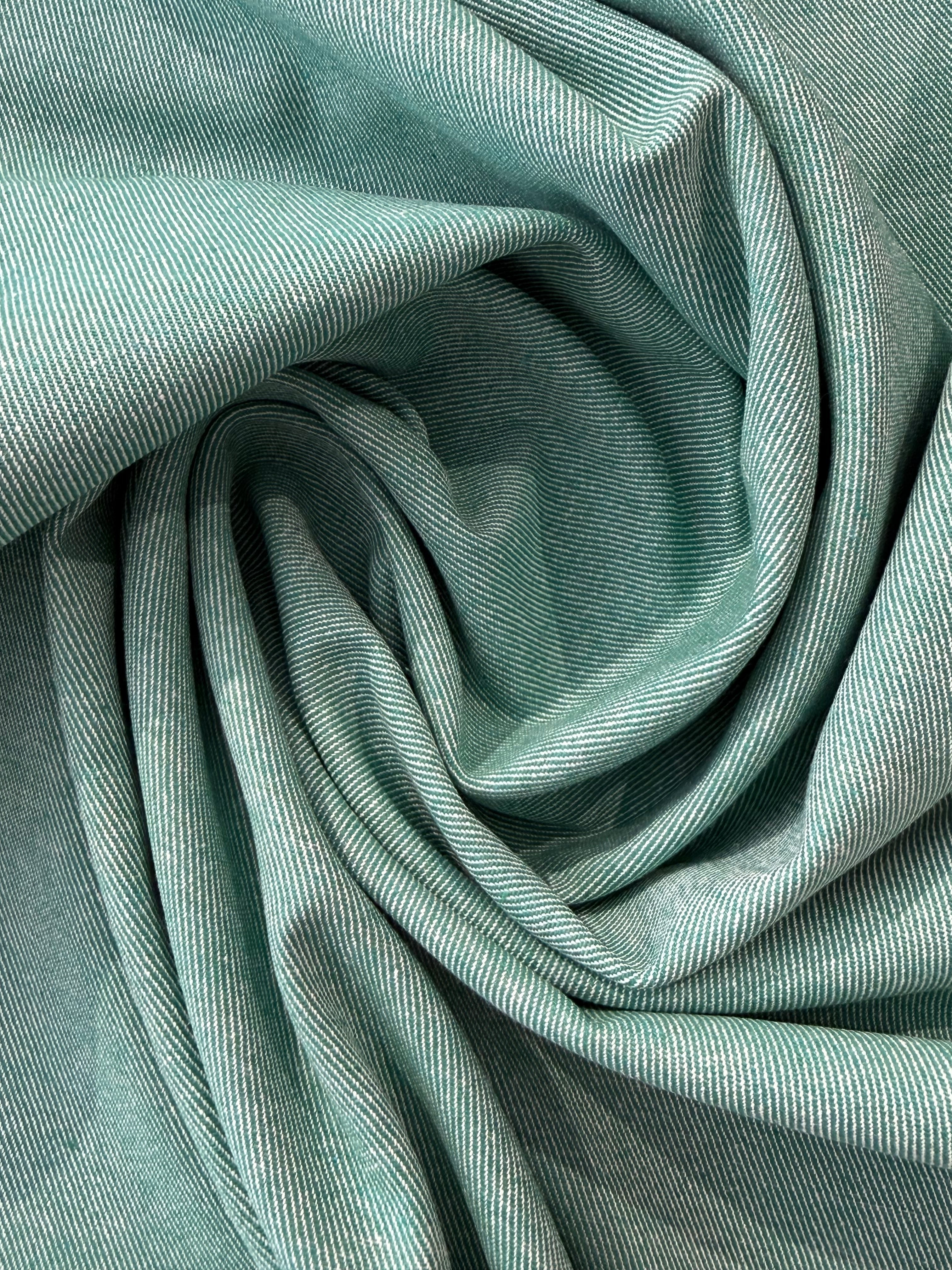 Non Stretch Pastel Denim - Mint Green