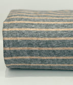 Classic Stripe Jacquard Knit -  Silver Grey