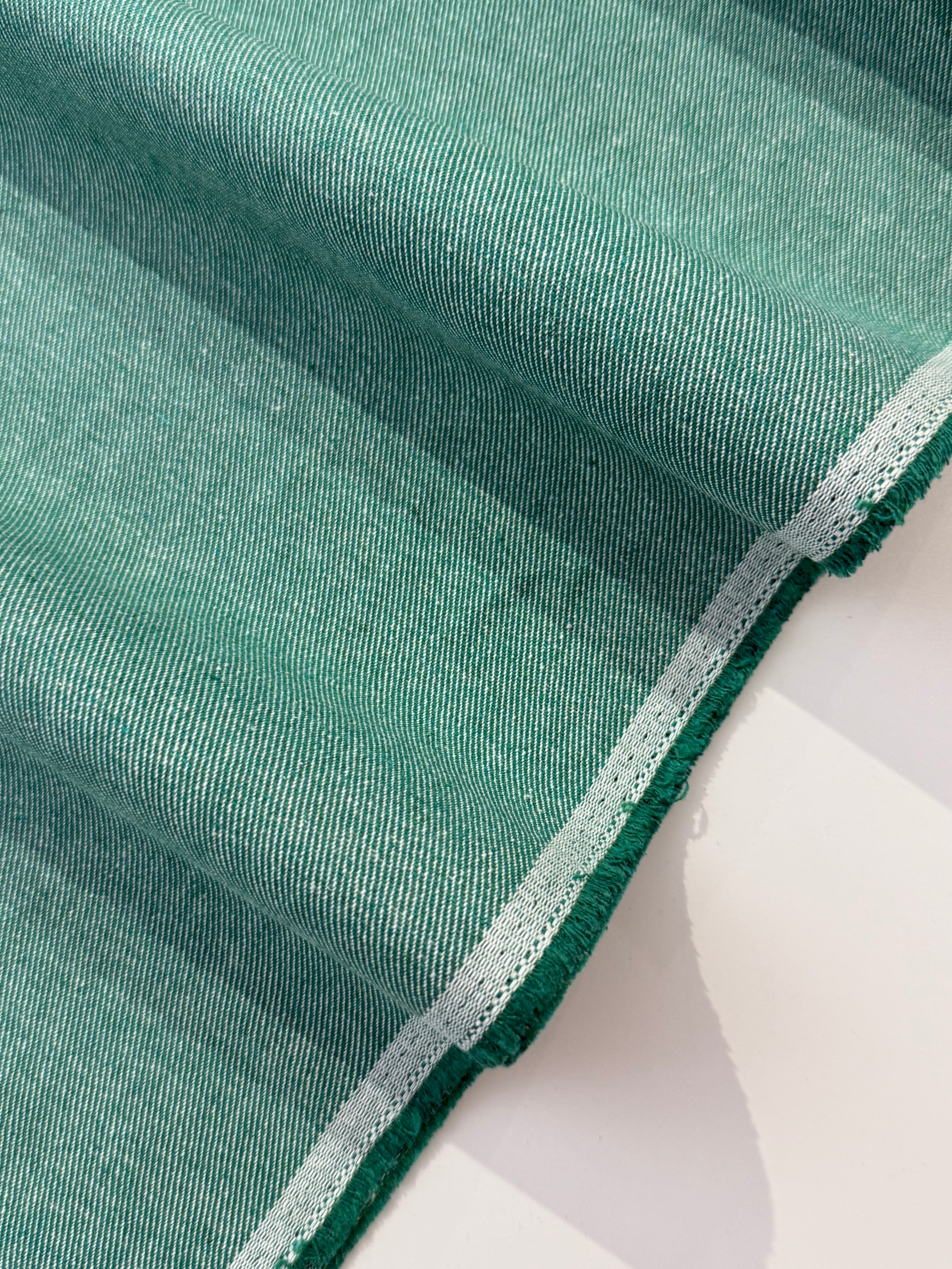 Non Stretch Pastel Denim - Mint Green
