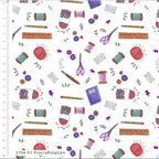 Procraftination Individual Fat Quarter By The Fabric Squirrel