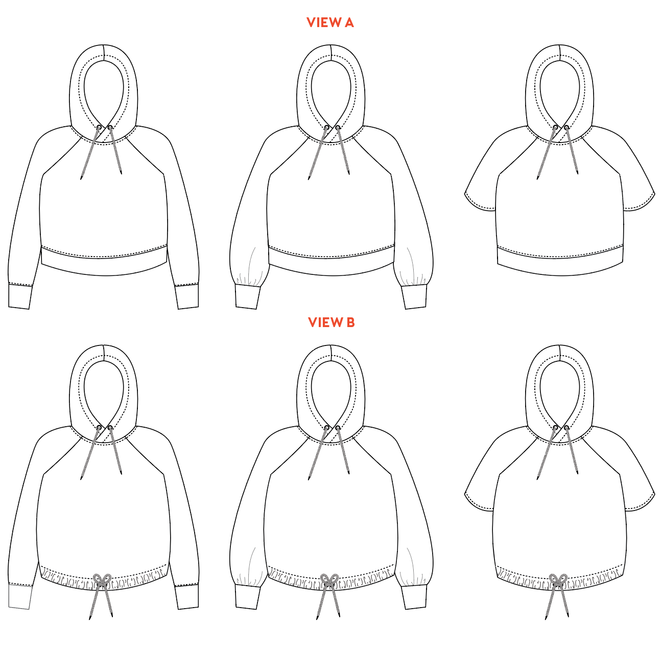 Chalk &amp; Notch Page Hoodie