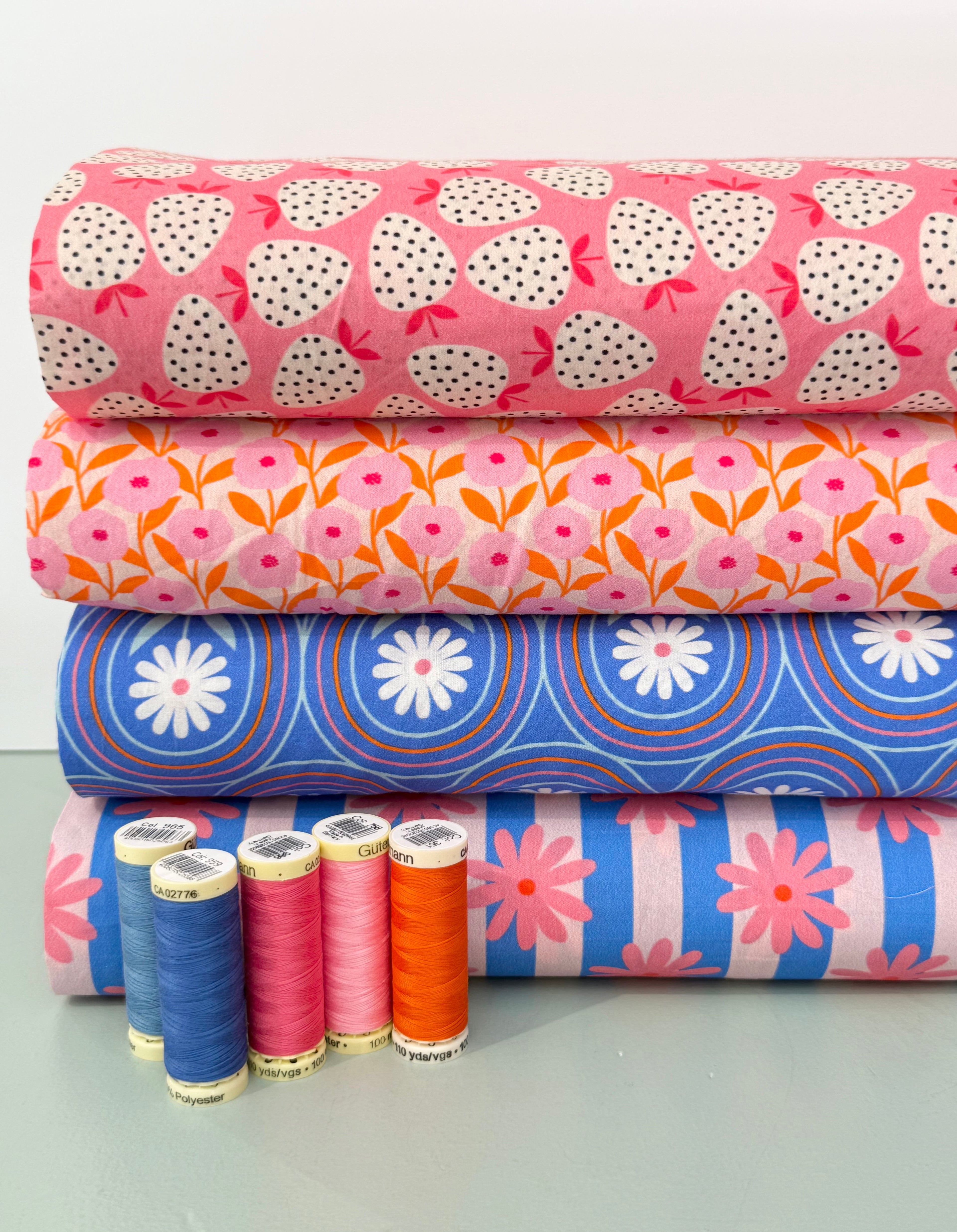 Peach Sunrise EXCLUSIVE - PURE 100% Organic Cotton By Lady McElroy