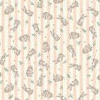 Little Ones -Fat Quarter Bundle (x5) Creams/Browns - By Makower UK