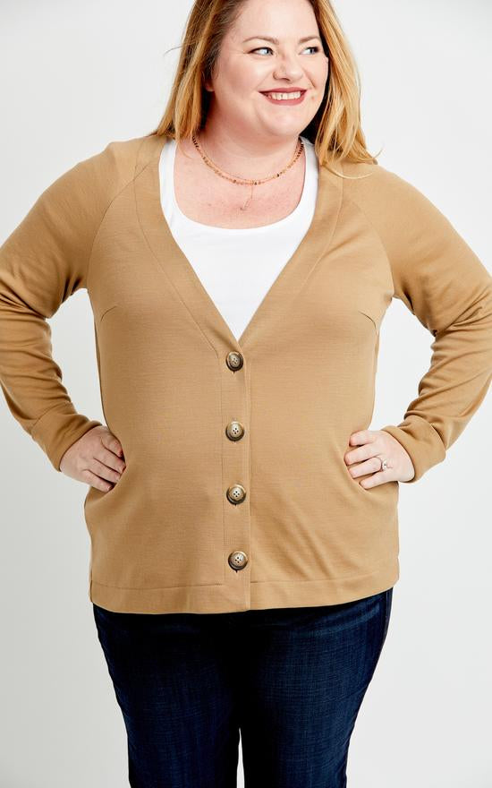 Cashmerette Fuller Cardigan Sizes 12-32