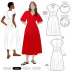 Bronte Woven Dress By Style Arc Sizes 4-16 / 18-30