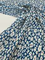 Wild Blossom Lyocell - Blue