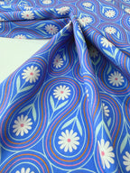 Peacock Daisy EXCLUSIVE - PURE 100% Organic Cotton By Lady McElroy