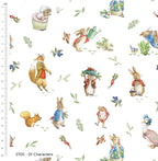 Peter Rabbit - Tales Of The Burrow - 5 Fat Quarter Bundle