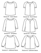 Introduction To Dressmaking – Sew The Remy Raglan Top By Sew House Seven (Three Week Course)