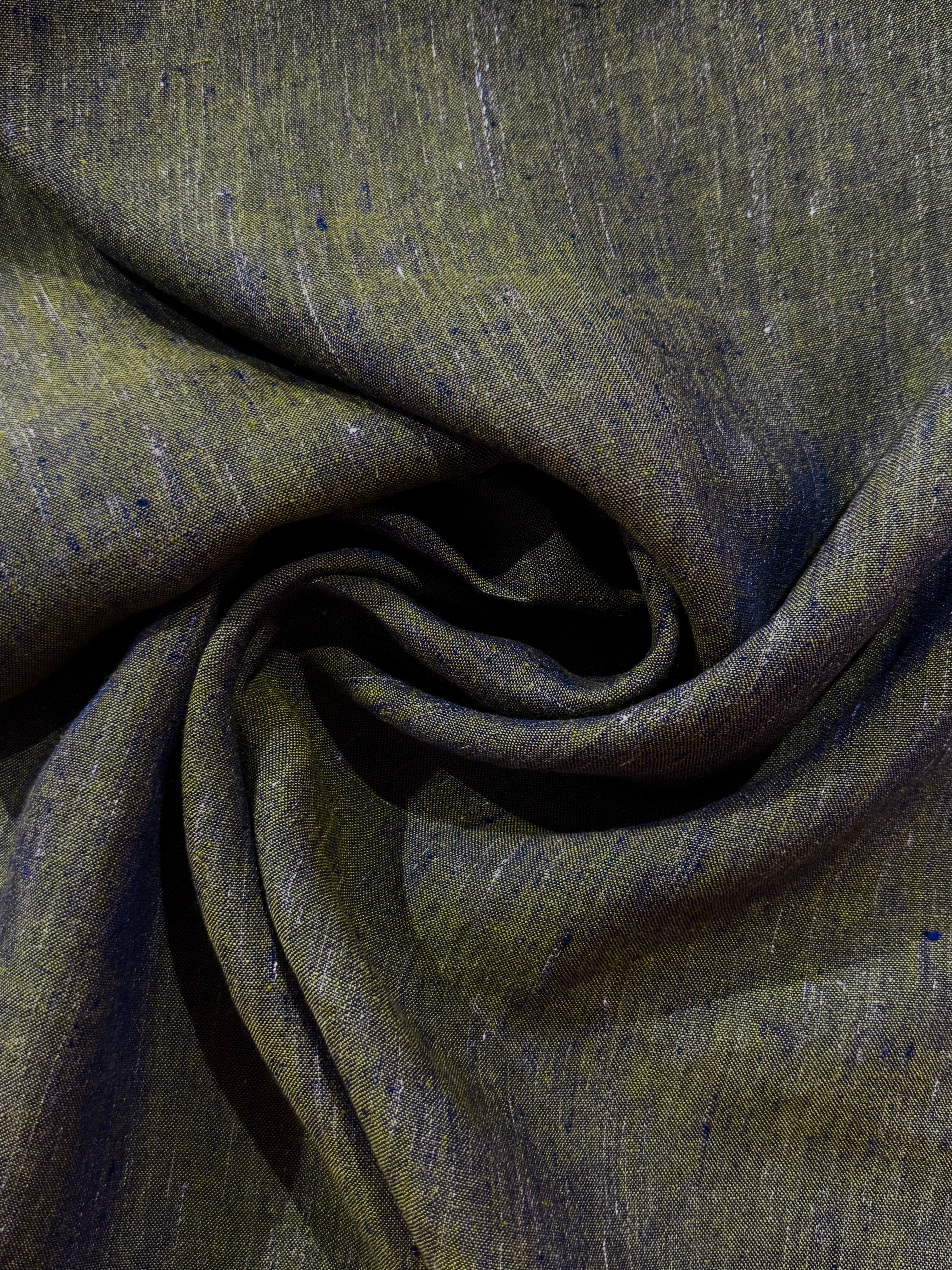 Sea-Drift Laundered Pure Linen - Mossy Forest