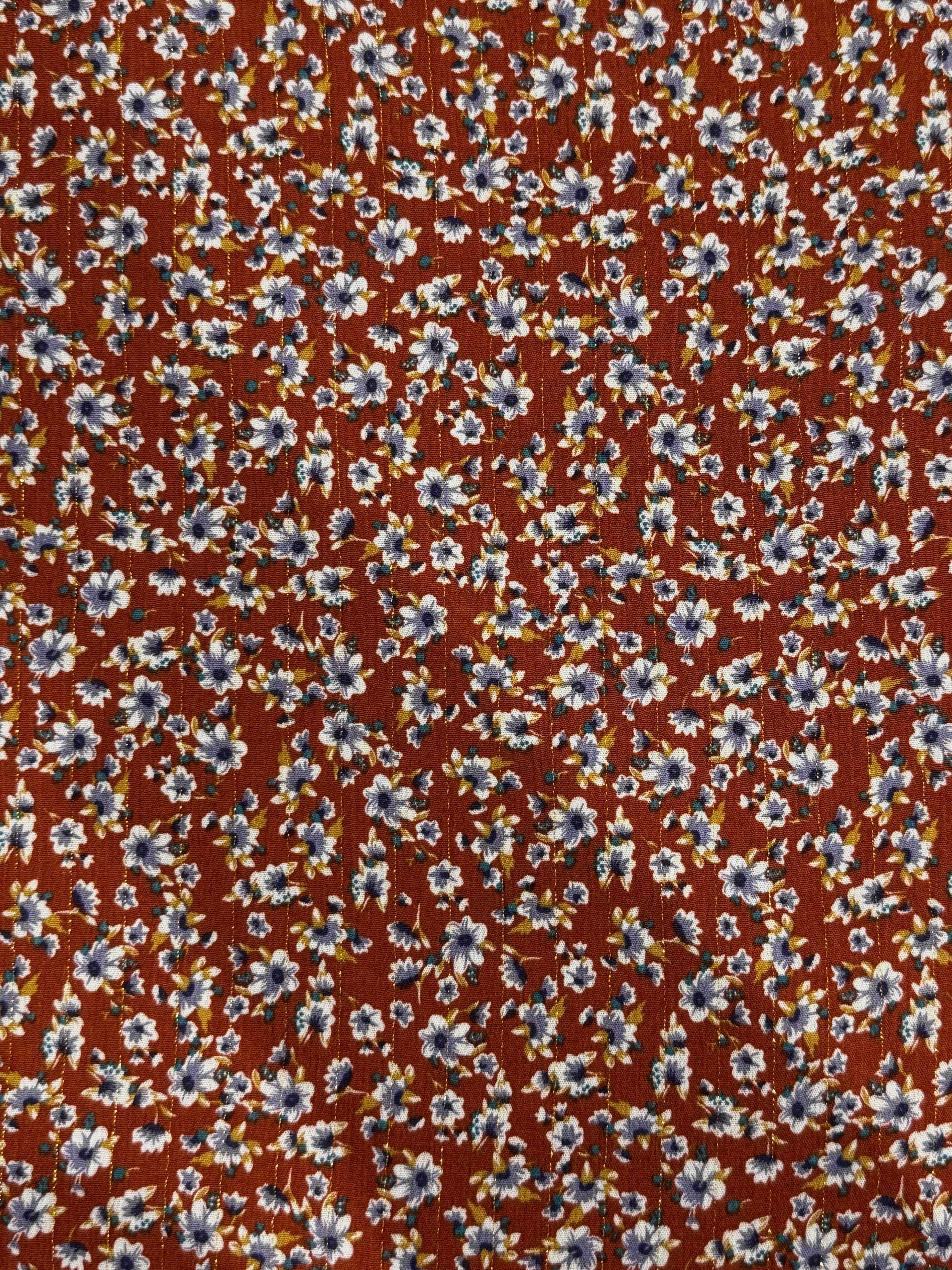 Amelia Viscose Crepe With Lurex