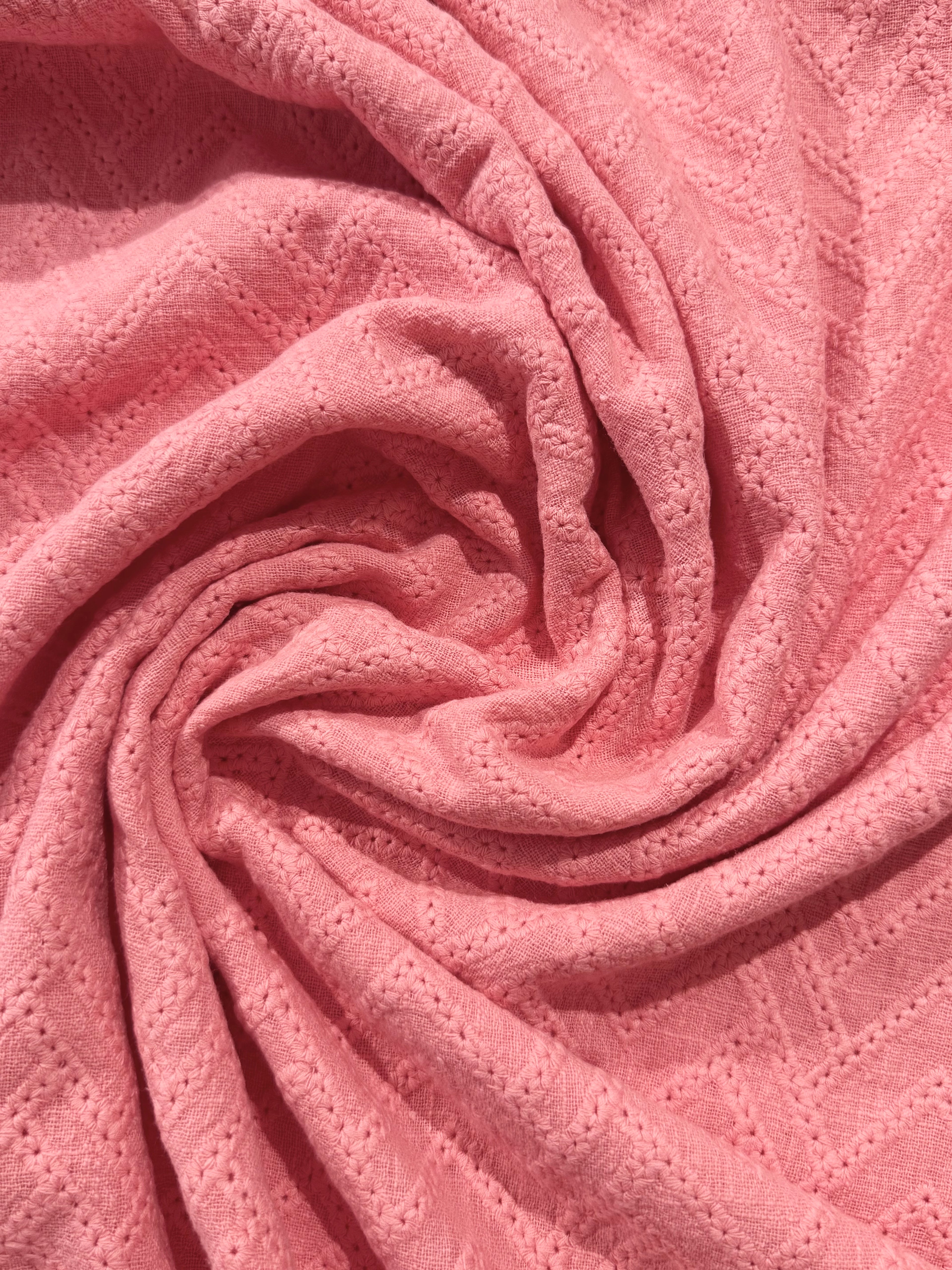 Coral Reef Embroidered Cotton