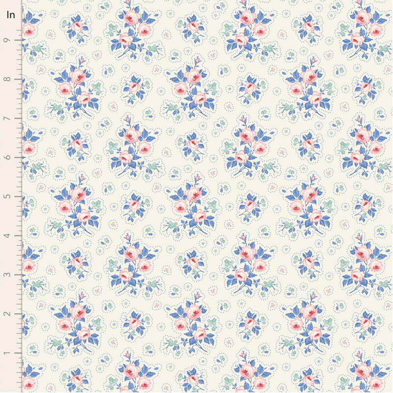 Something Blue -First Kiss Cream TD100669 By Tilda