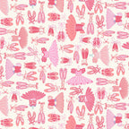 Dance Class Fat Quarter Bundle – 5 Pieces By Makower UK