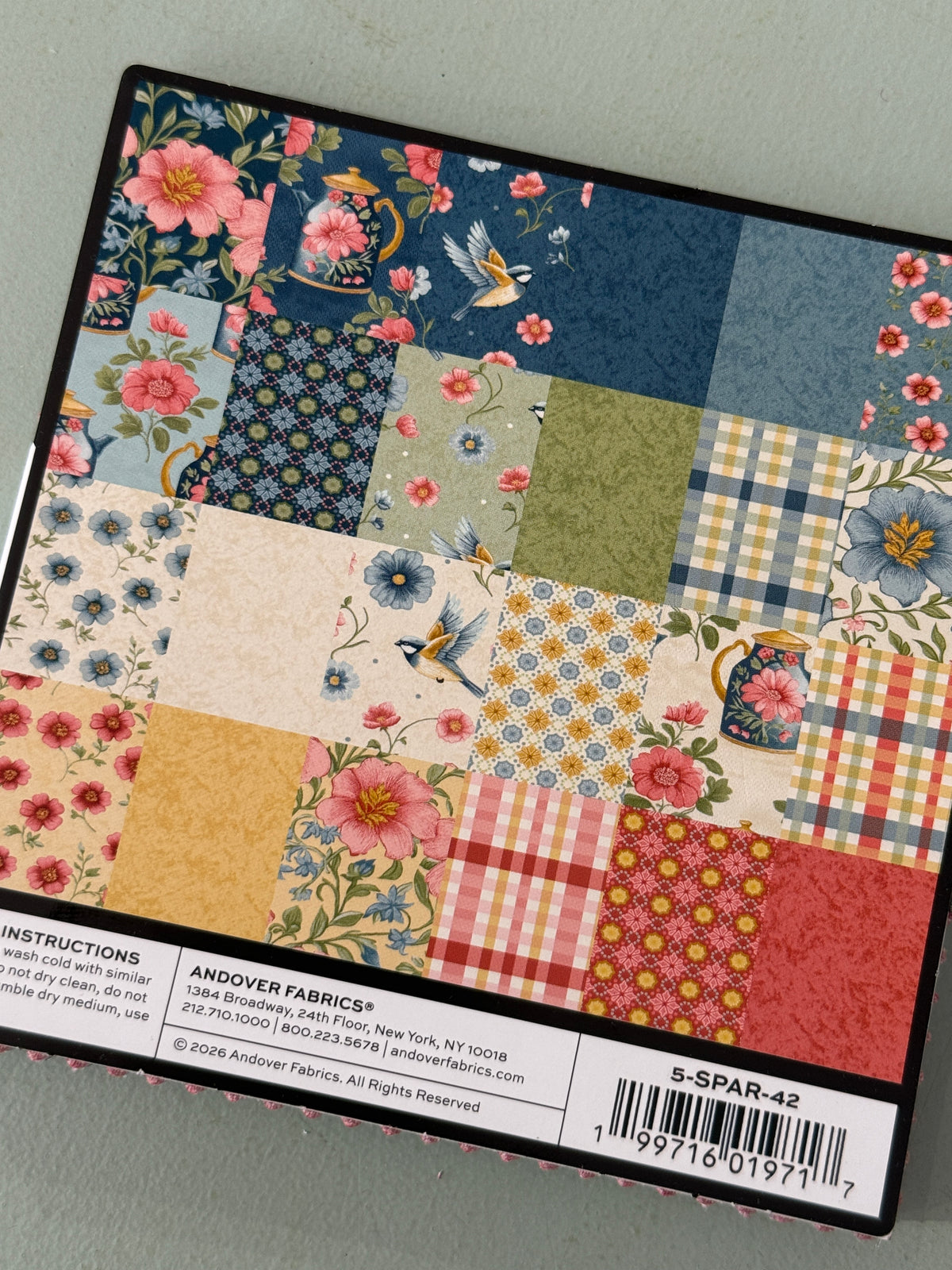 Sparrow Falls 5 Inch Charm Pack 5-SPAR-42 By Andover Fabrics
