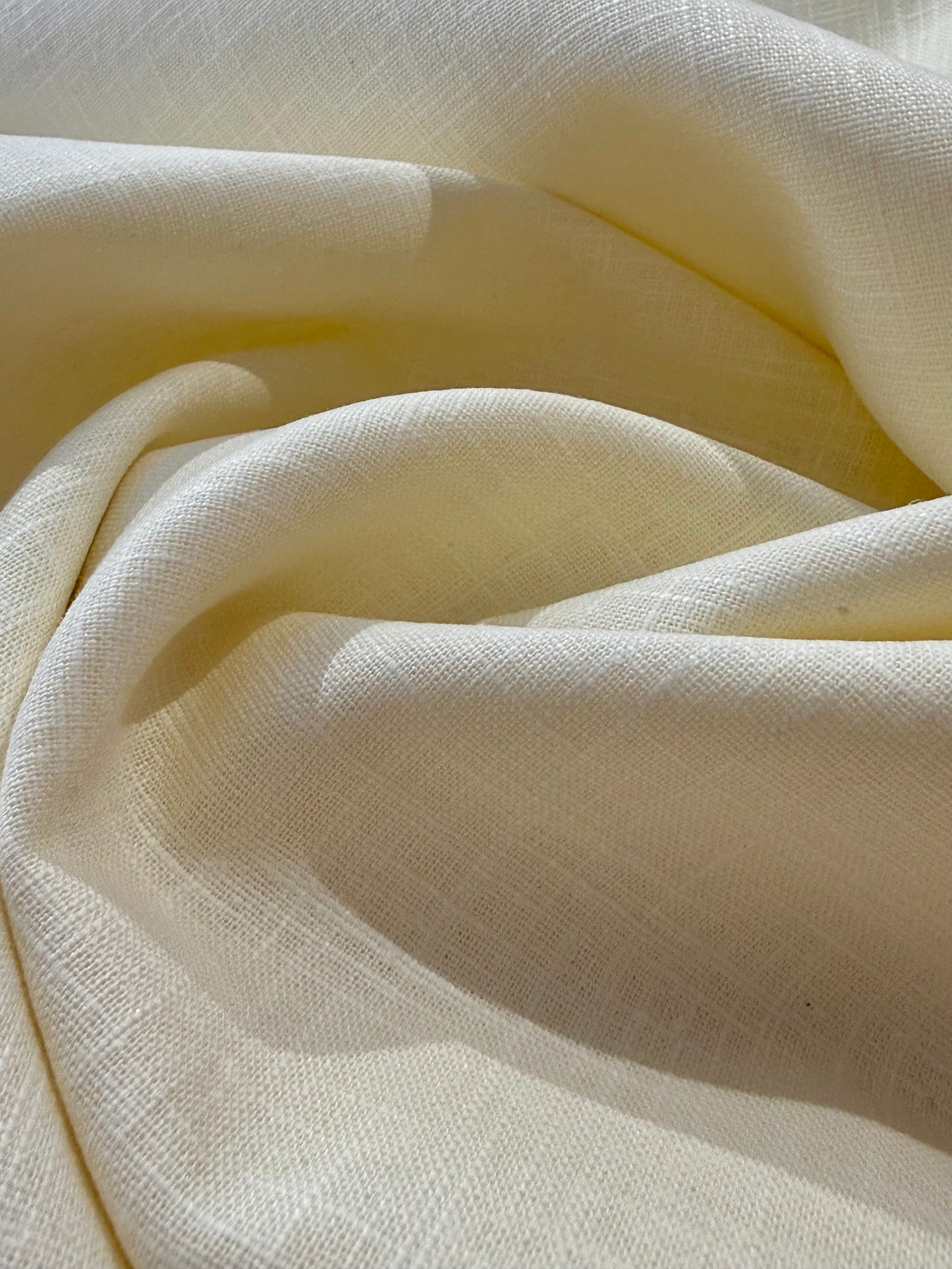 Ramie Cotton Blend - Clotted Cream