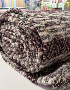 Damson Bouclé Tweed – Deadstock