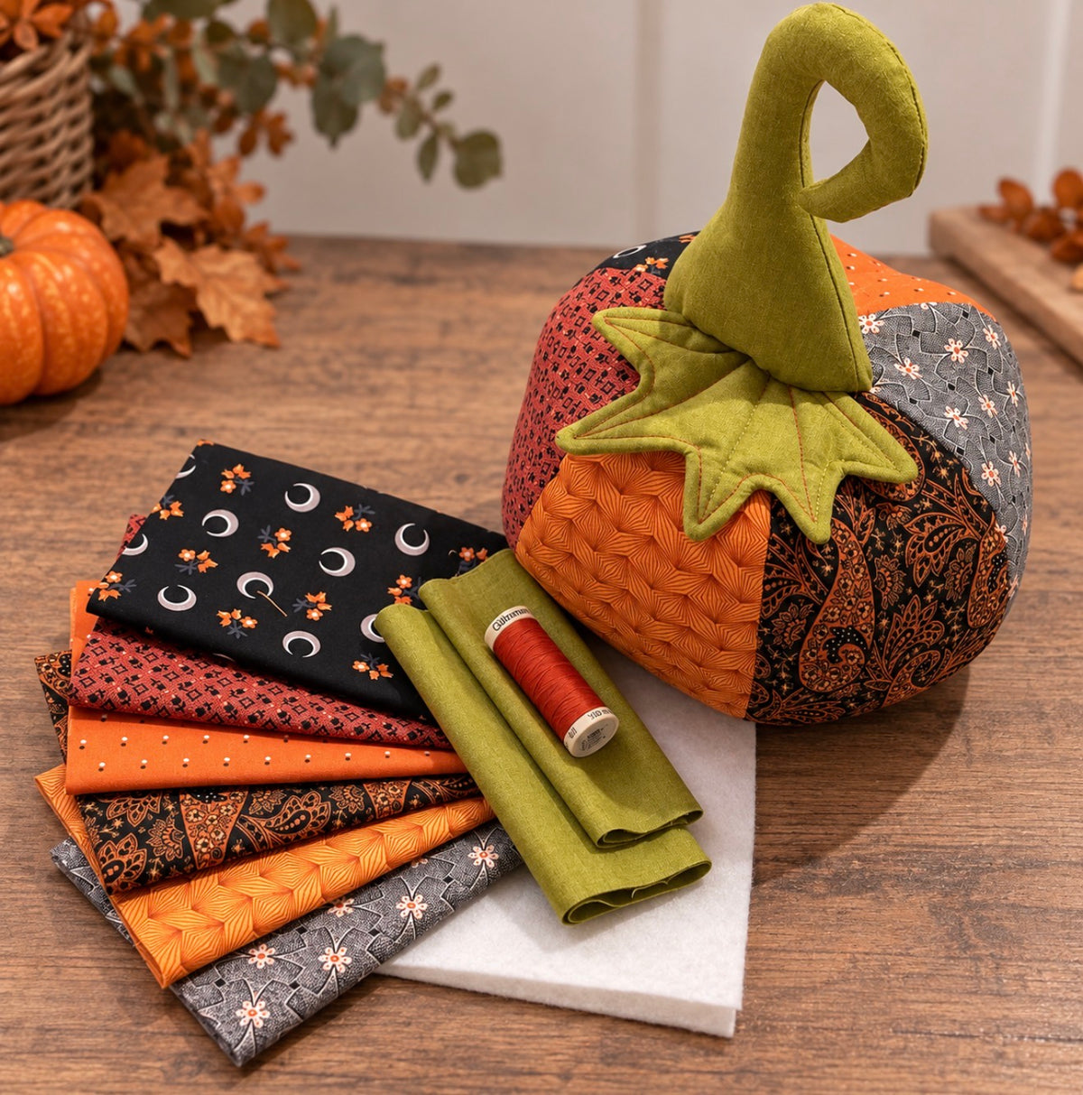 Sew Your Own Fabric Pumpkin Kit