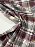 Berry Tartan Check Cotton