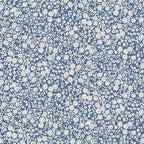 Petite Fleur By Makower UK - Blossom Blue -182-B Fat Quarter