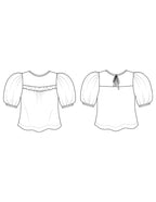 The Sagebrush Top By Friday Pattern Company