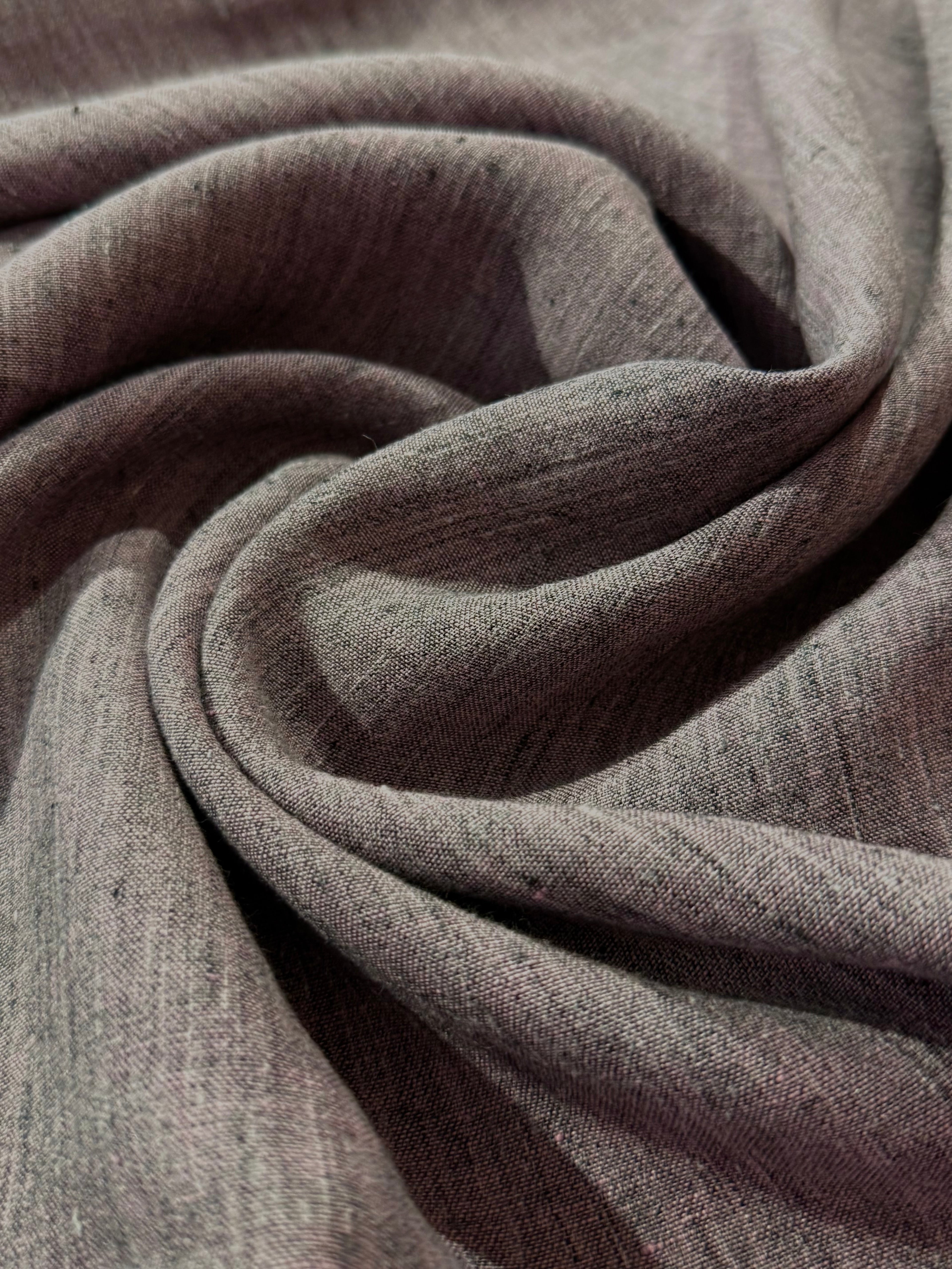 Sea-Drift Laundered Pure Linen - Terra Rosa