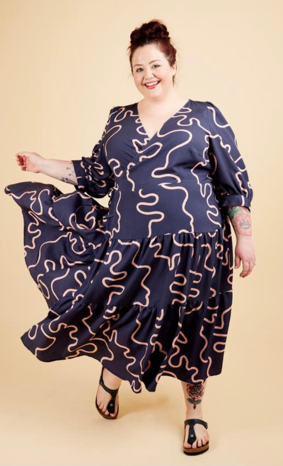 Roseclair Dress By Cashmerette Sizes 12-32