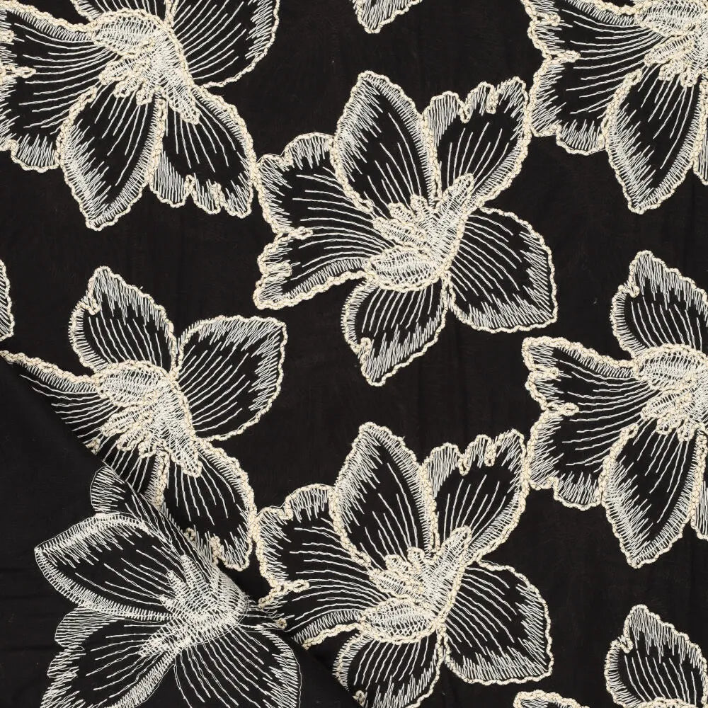 Saint Paulia Cotton Embroidery