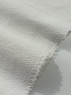 White Cotton Seersucker