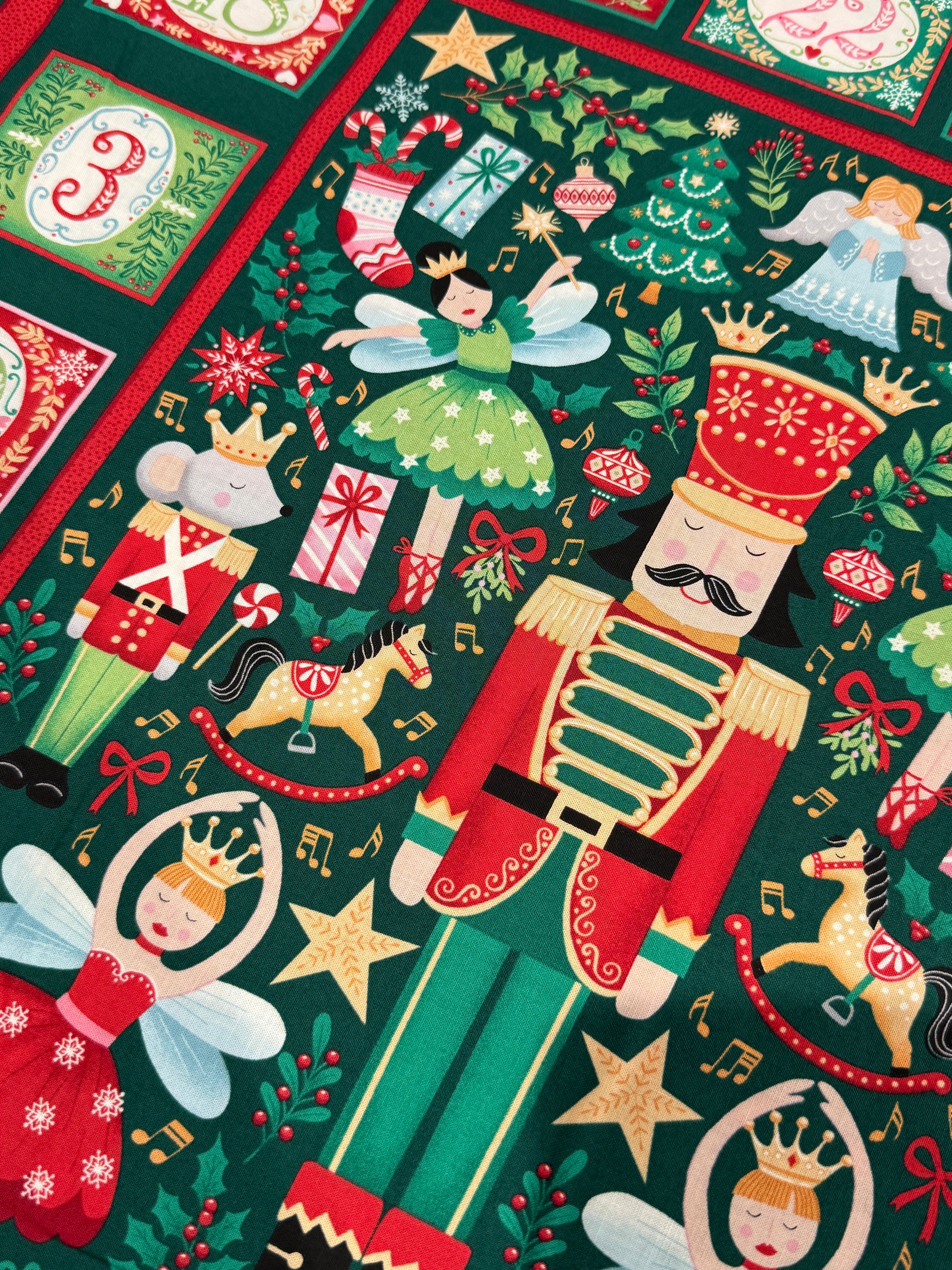 The Nutcracker Advent Calendar By Makower UK