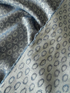 Ex Hobbs Deadstock Spotted Jacquard Denim